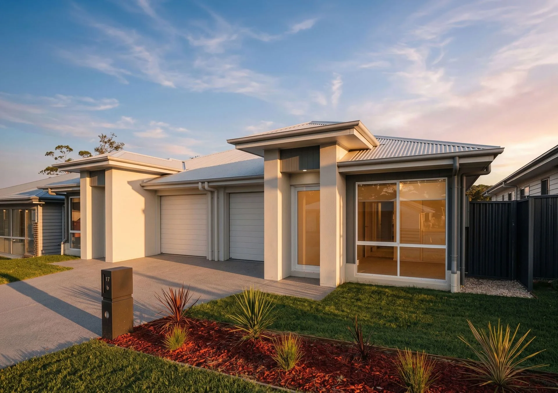 New build property under construction