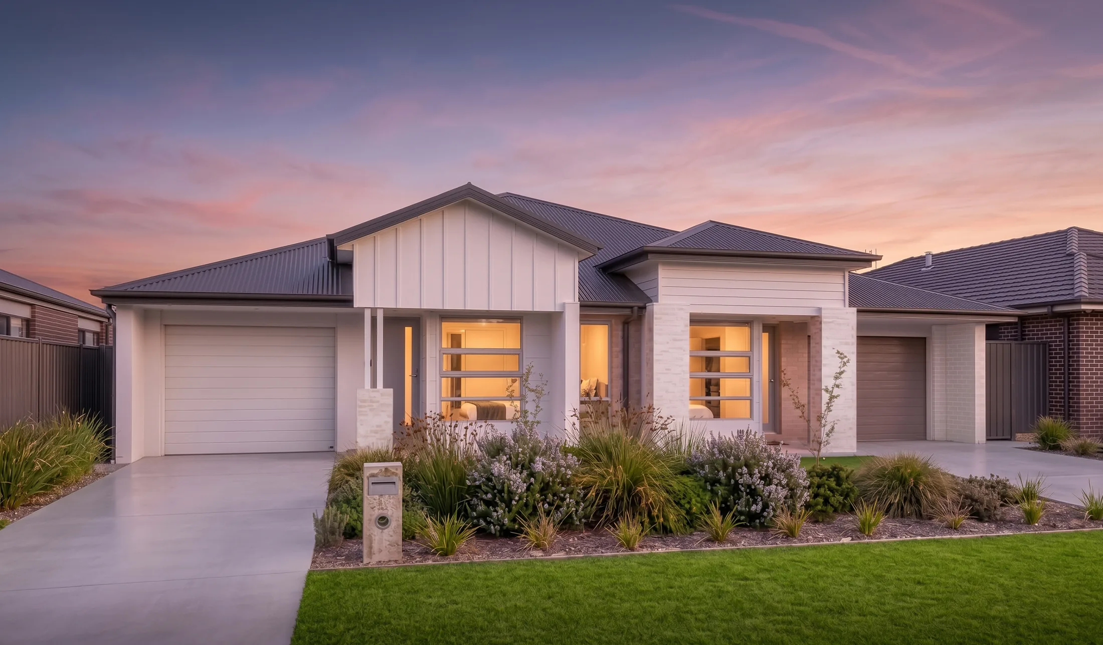Completed Automatic Equity new-build duplex